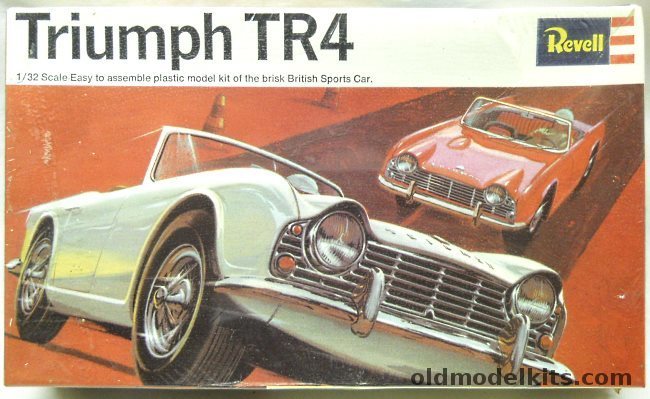 Revell 1/32 Triumph TR-4 - (TR4), H1254-100 plastic model kit